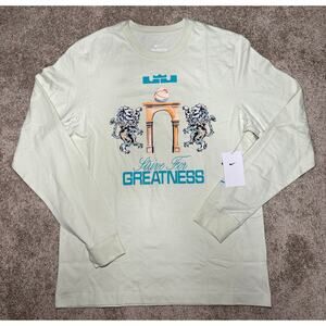 Nike Lebron Long Sleeve Tee Shirt FQ4908-020 Men’s Size Large. Brand New
